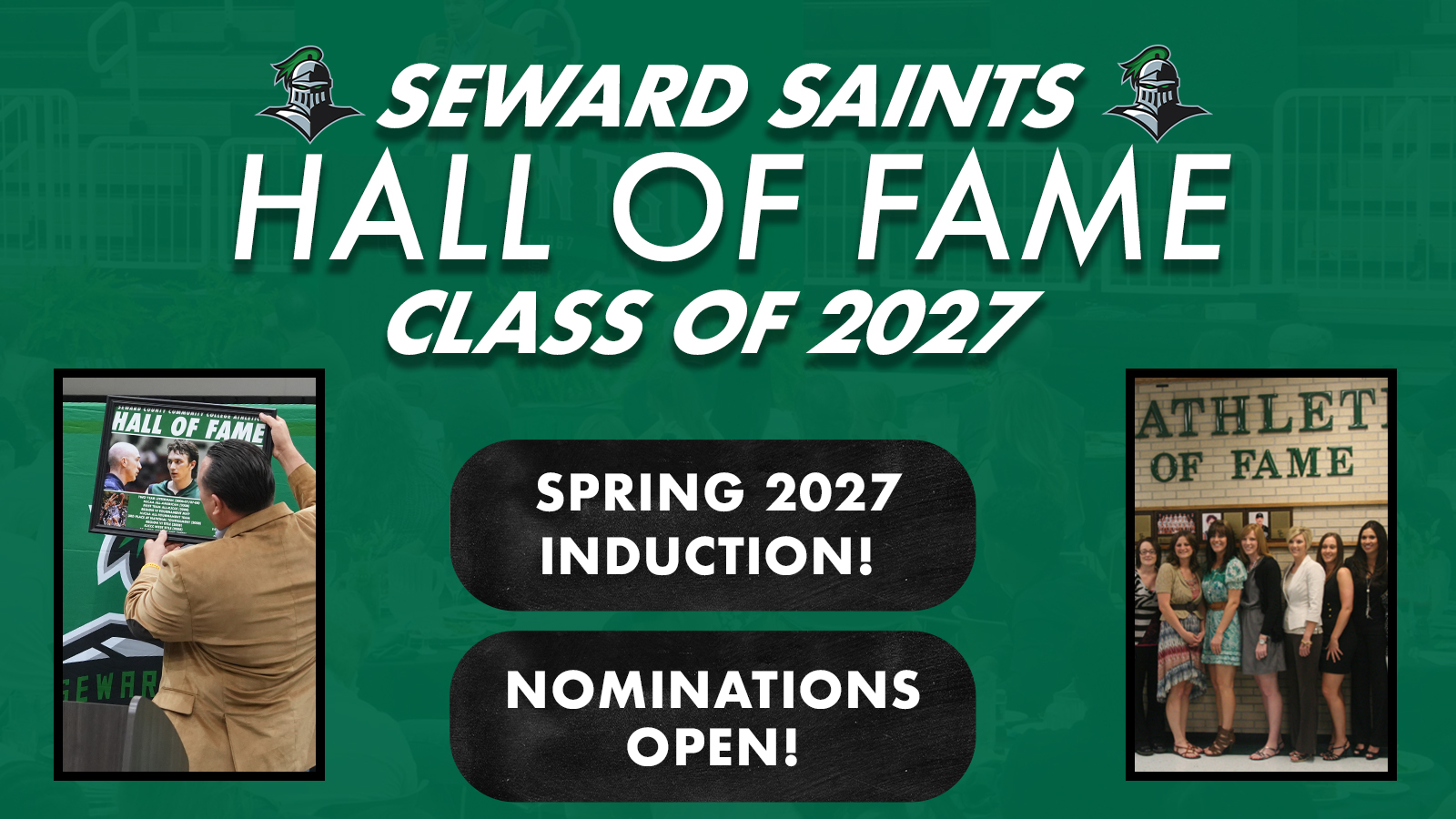 Seward Athletics Opens Nominations for 2027 Saints Hall of Fame Class