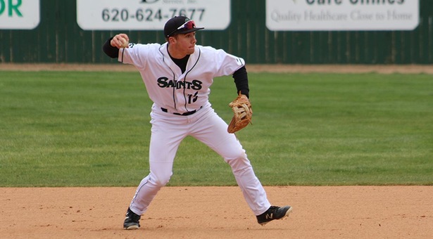 Saints Use 12-Run Inning to Roll Past Bulldogs