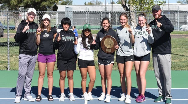 Lady Saints win third consecutive Region VI title