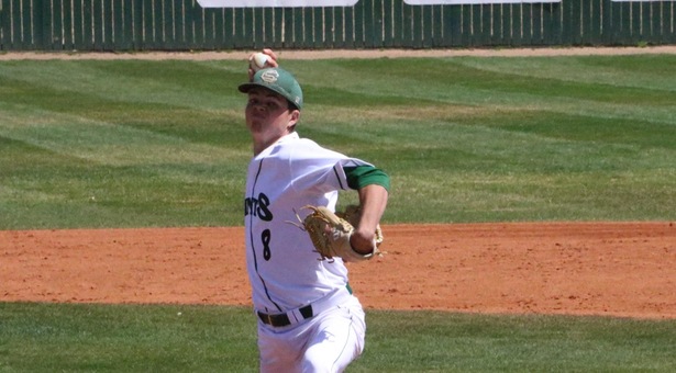 King tosses no-no as Saints sweep Redlands