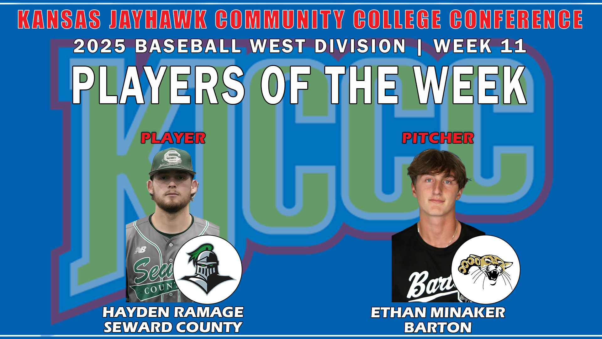 Saints Hayden Ramage earns KJCCC West Player of Week award