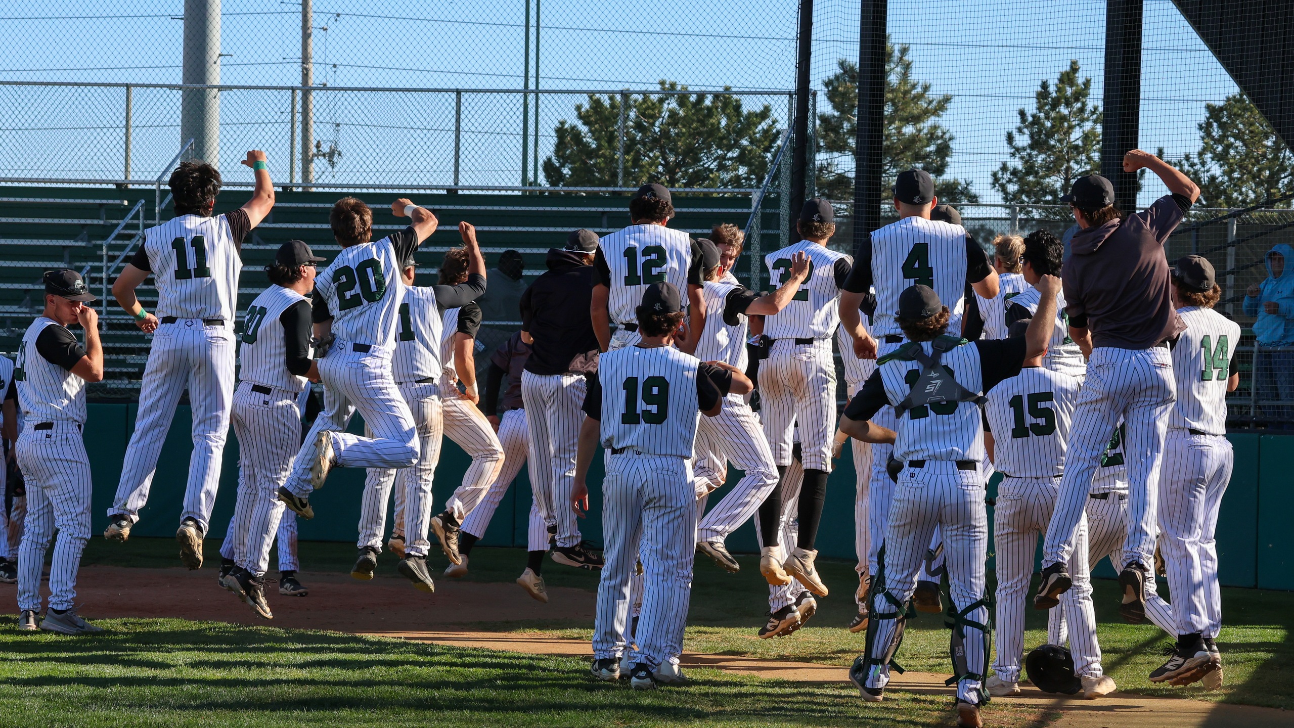 Saints Split Doubleheader on the Road at Colby