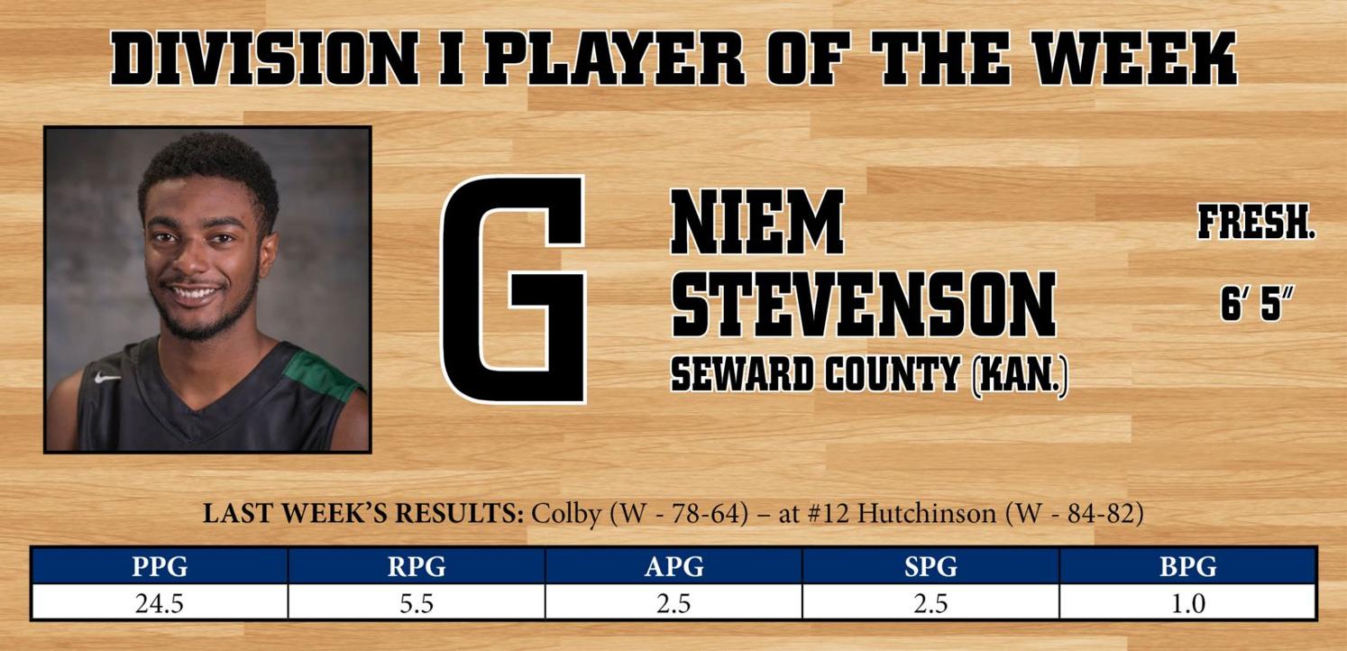 Saints Stevenson Named National Player of the Week