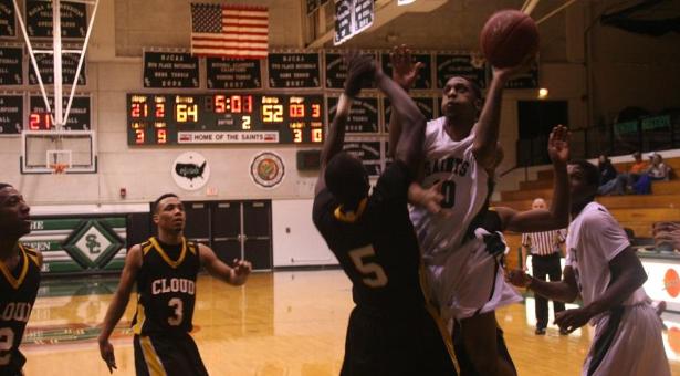Saints Bomb Thunderbirds to Remain in First