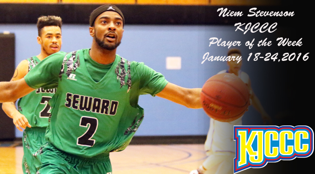 Niem Stevenson Earns Jayhawk Player of the Week Award Number Five
