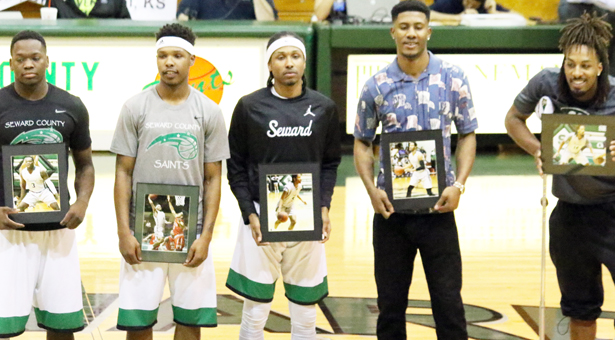 Saints Knock Off Rival Busters in Regular Season Finale