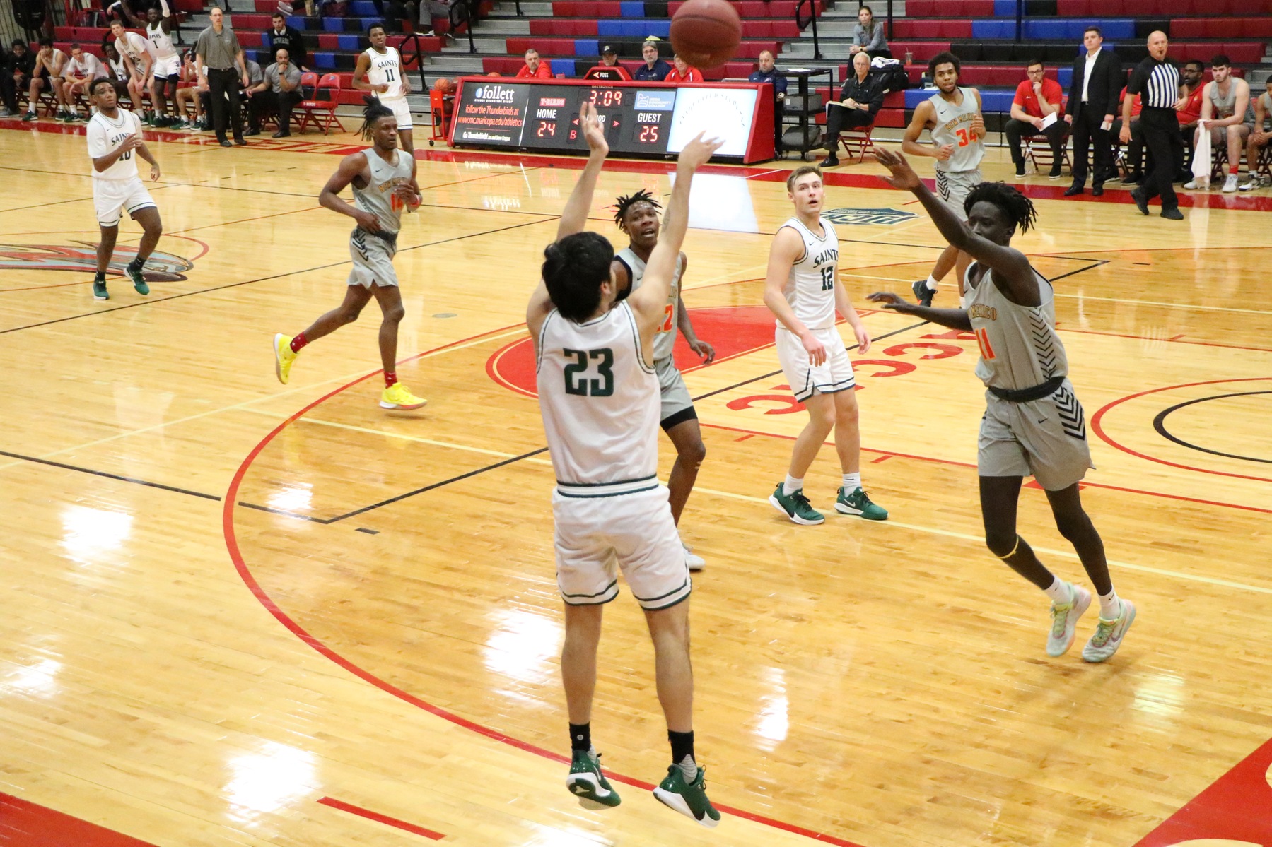 Saints take third place at the Fiesta Bowl Junior College Shootout
