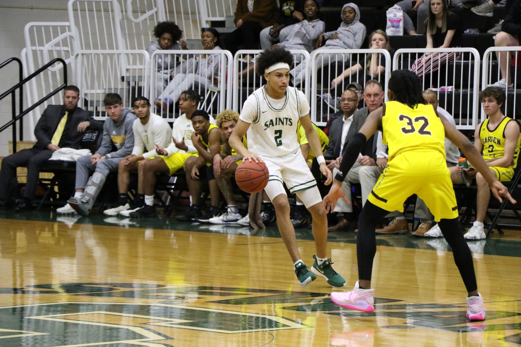 Saints claim home victory over Garden City