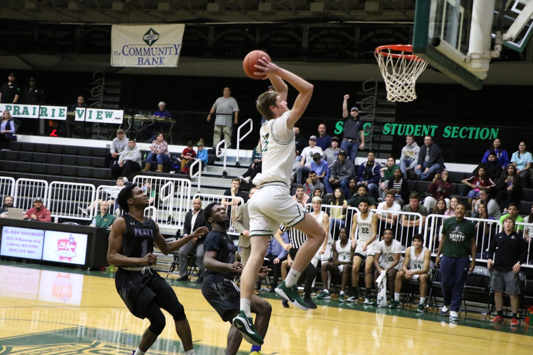 Saints win third straight game with a victory over Pratt