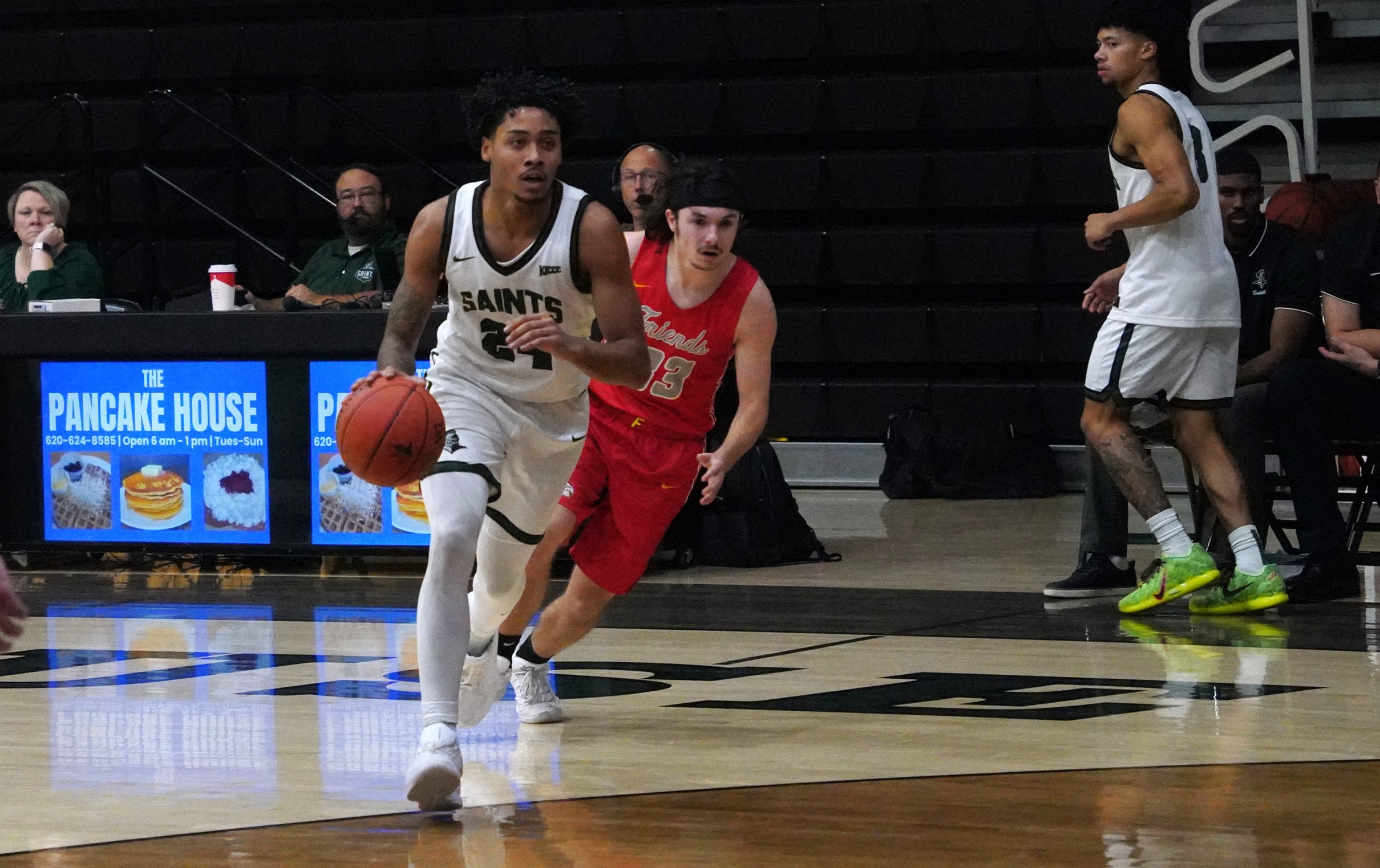 Saints rally from 21 down to stun Broncbusters, 92-90