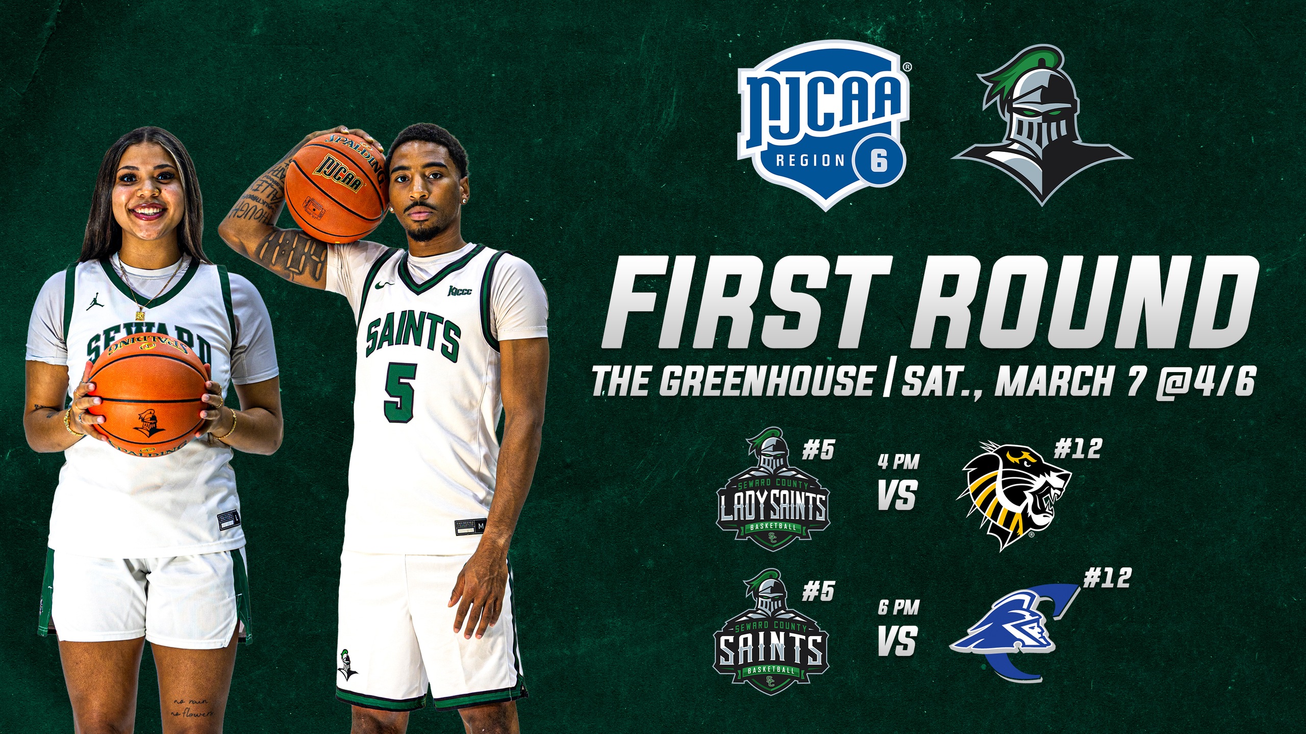 Seward Men&rsquo;s and Women&rsquo;s Basketball to Host Opening Round of NJCAA Region 6 Tournament Saturday