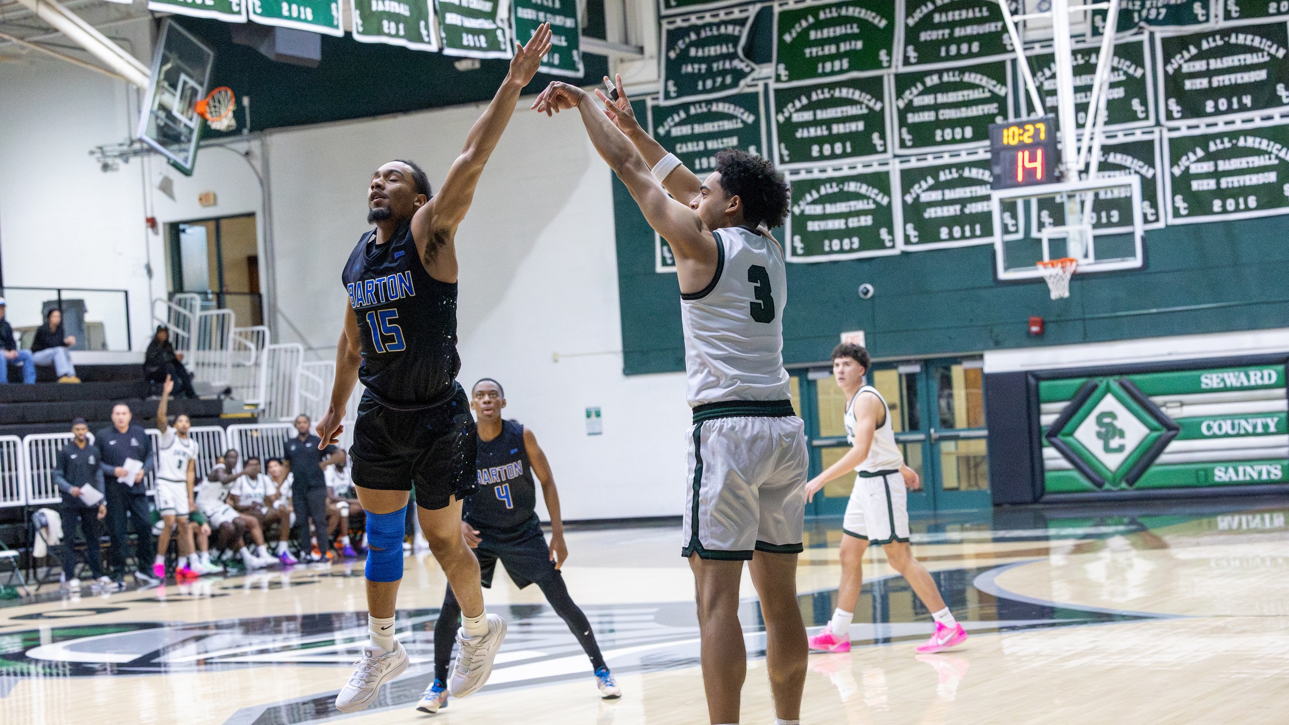 Second Half Run Propels Saints to Commanding Win Over Barton