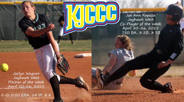 Rapoza & Wagner Named West Player & Pitcher of the Week