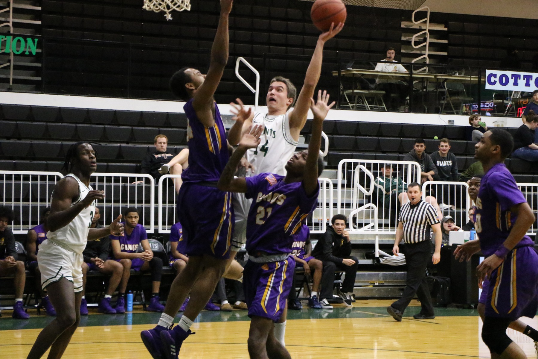 Saints offense starts hot and stays hot versus Dodge City