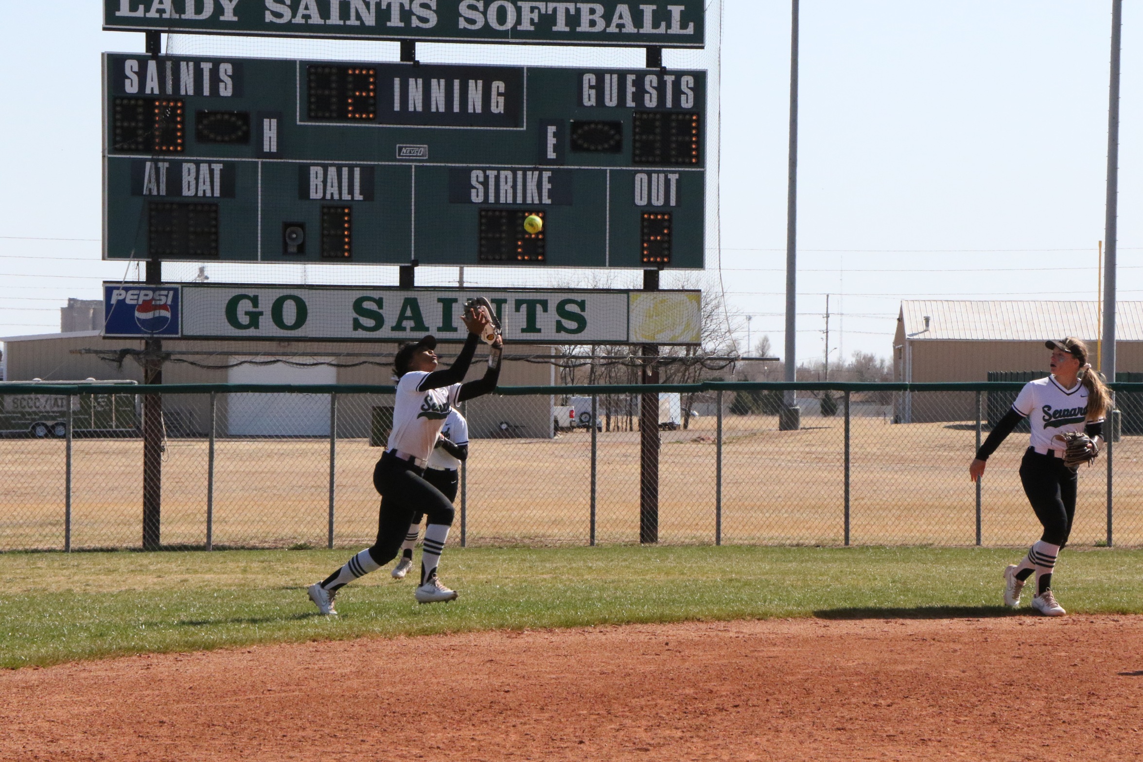 The Saints split with the Trojans on Saturday