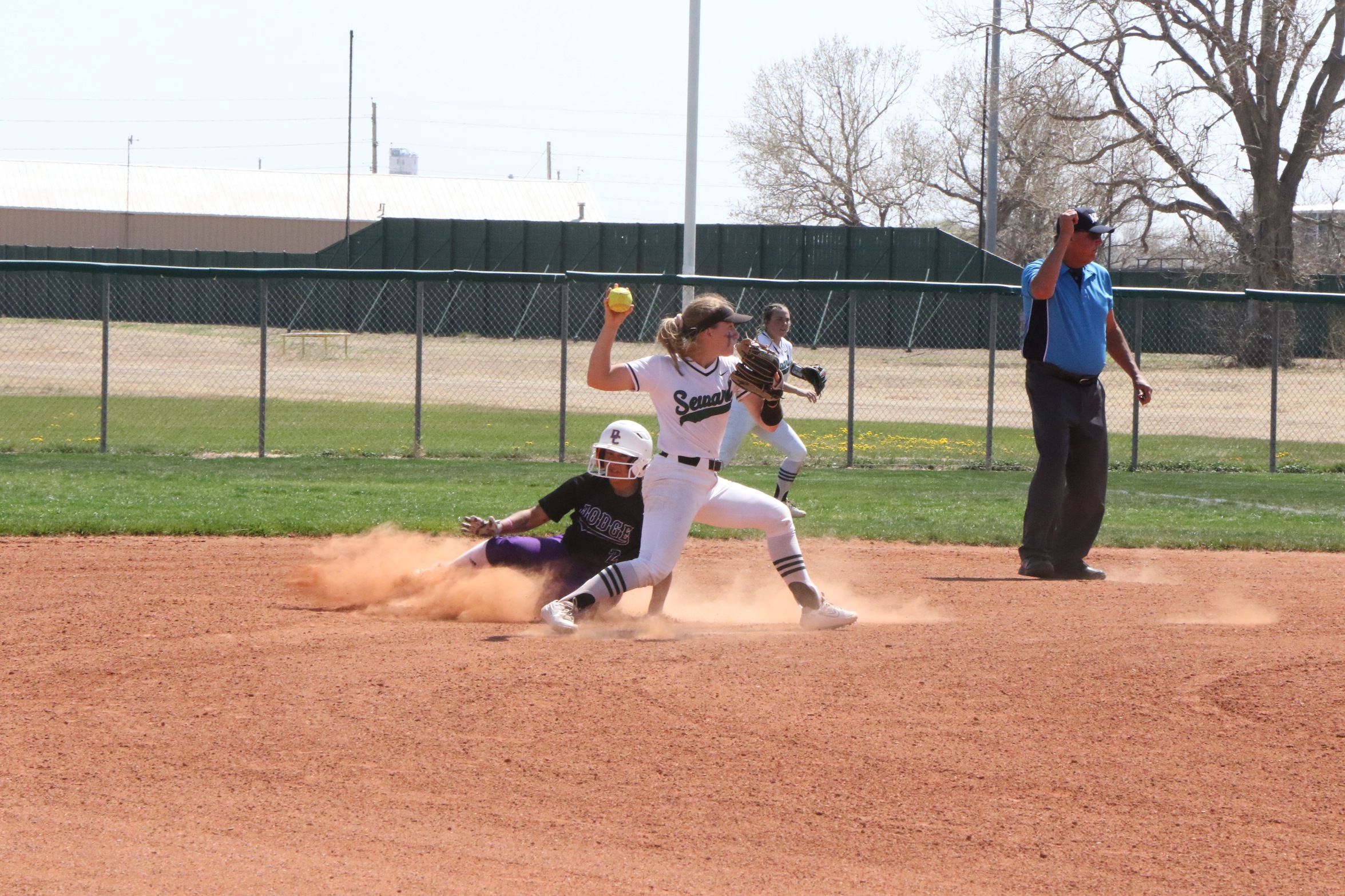 The Saints split with Dodge City in Liberal