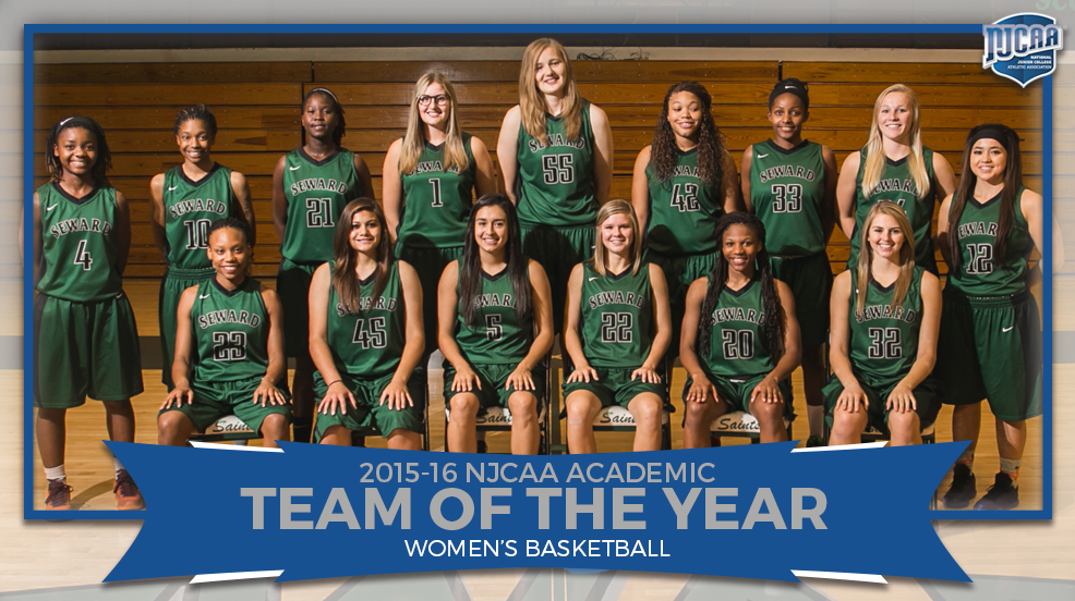 Lady Saints Basketball Named NJCAA Academic Team of the Year