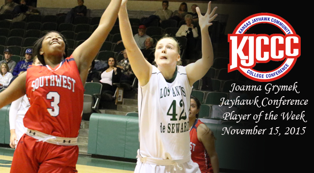Grymek's Big Week Earns Her Jayhawk Player of the Week