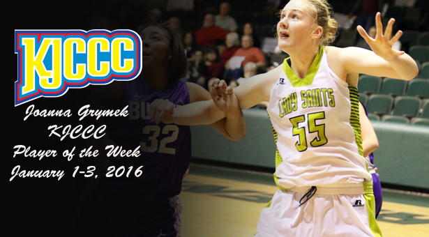 Grymek Named Jayhawk's Player of the Week