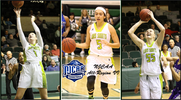League High Three Lady Saints Named All-Region VI