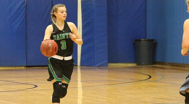 No. 15 Lady Saints win in record-breaking fashion
