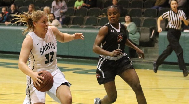 No. 8 Lady Saints lose on buzzer beater