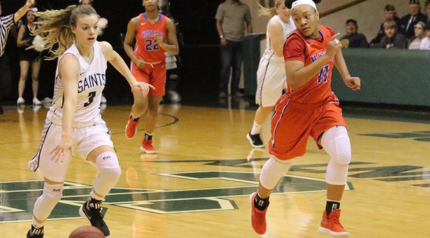 Defense pushes No. 8 Lady Saints past No. 12 Hutch