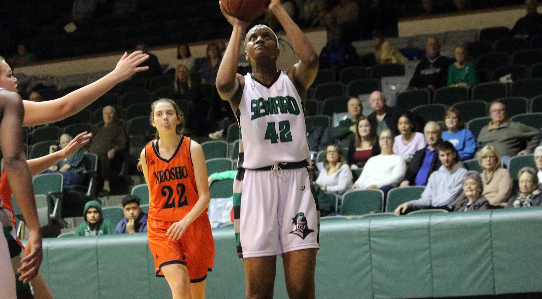 Lady Saints Torch Panthers in Greenhouse