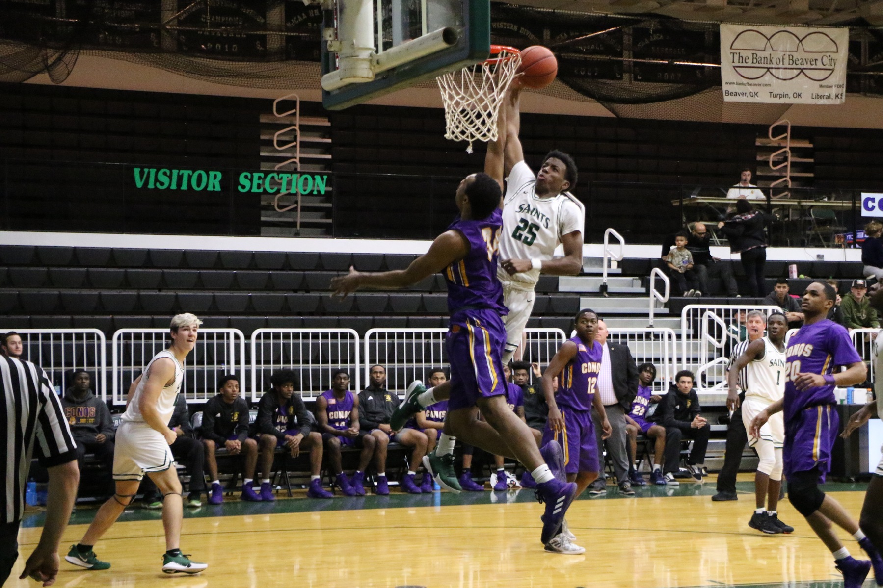 The Saints set season record in points with a 122-69 win over Northwest