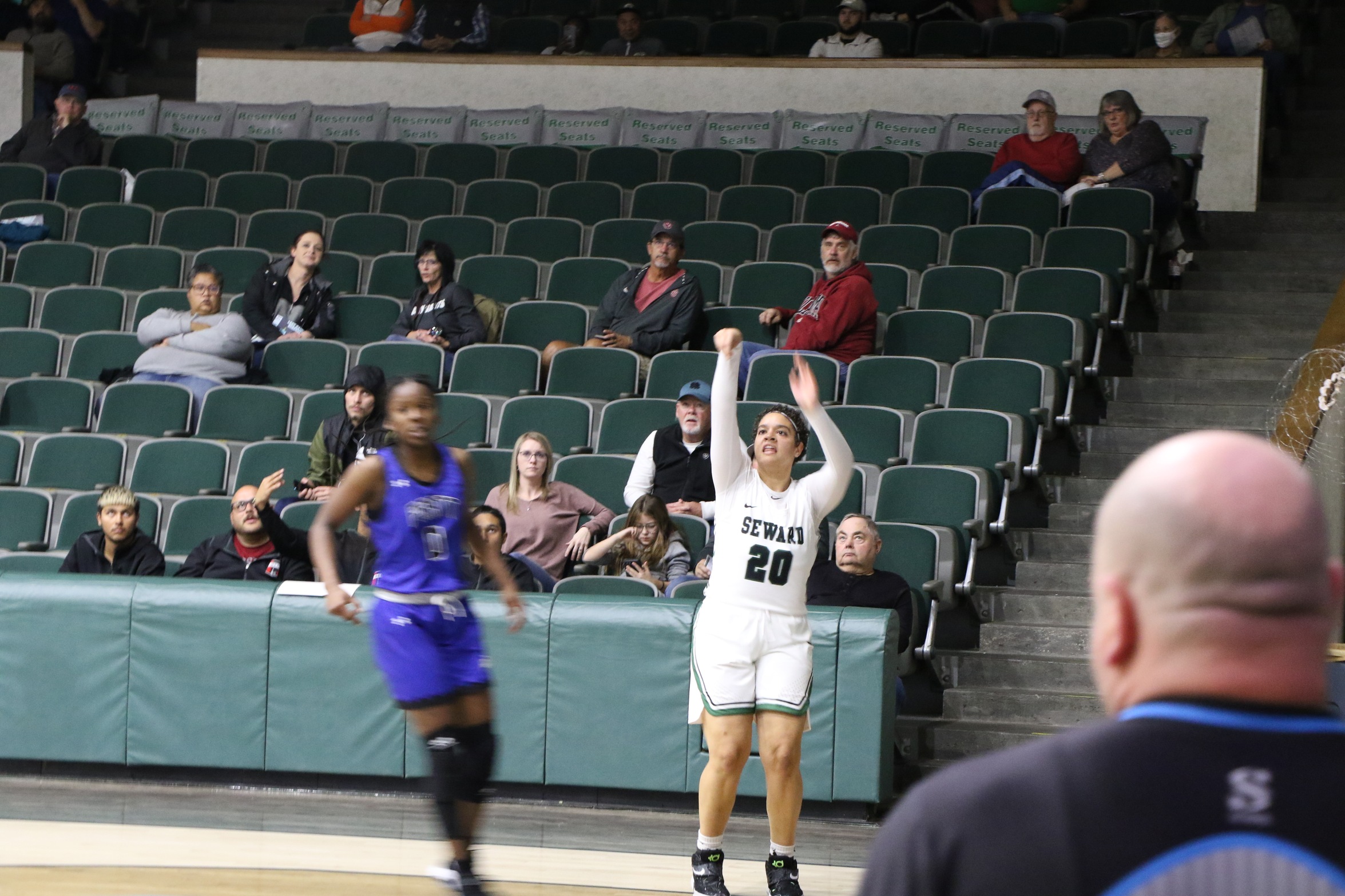 The Lady Saints win their conference opener 89-56