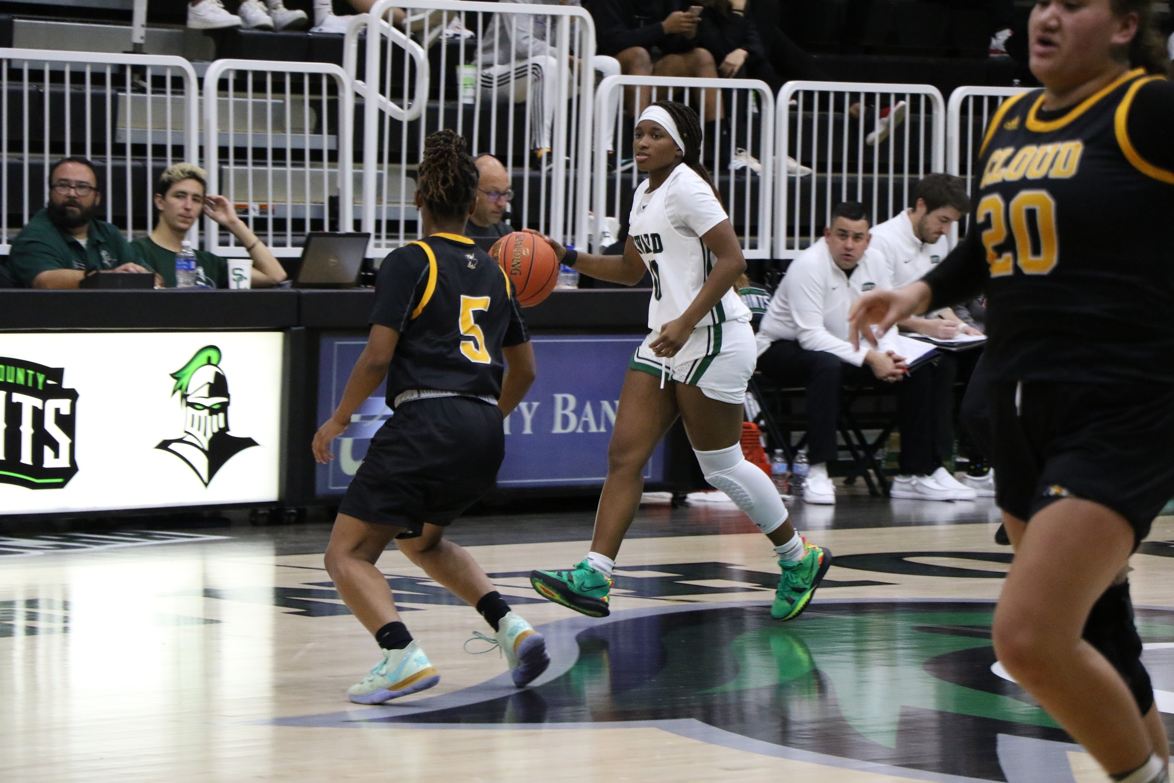The Lady Saints fall short at Barton 87-82