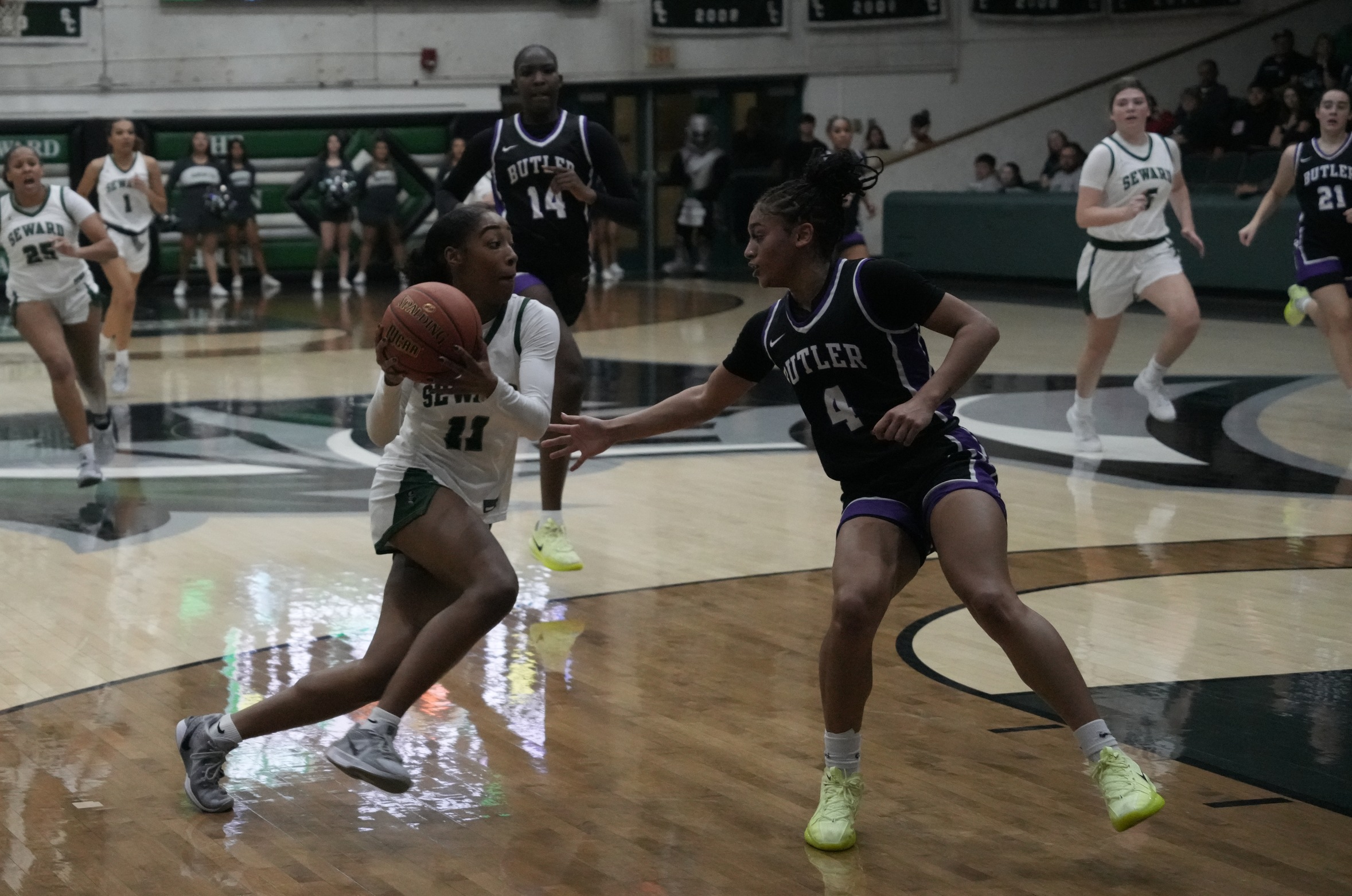 Lady Saints rally to knock off No. 23 Butler, 63-57