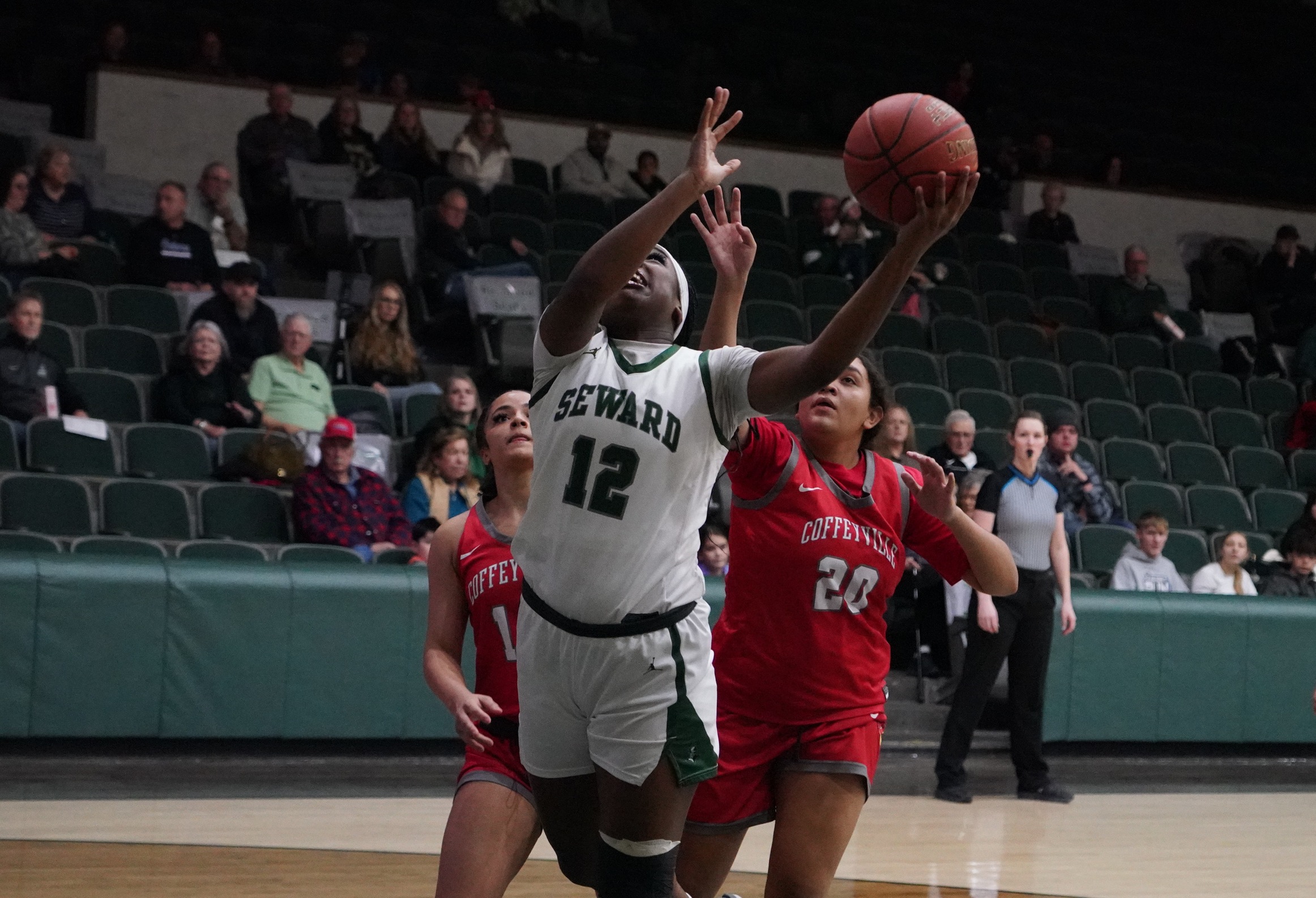 Lady Saints fall in third-place showdown with Coffeyville, 75-63