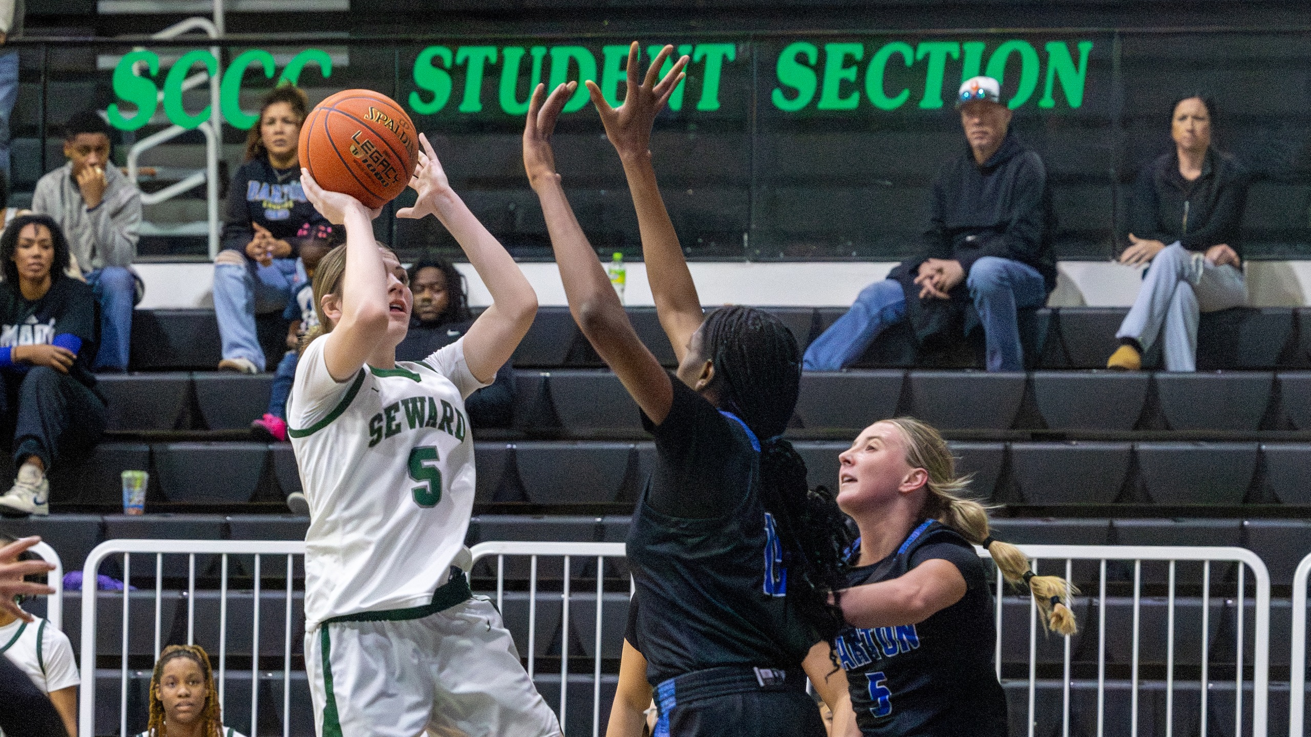 Explosive 3rd Quarter Helps Lady Saints Top Barton
