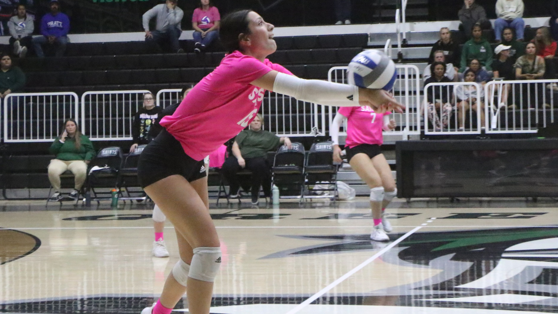 Lady Saints Swept Away on the Road by #7 Colby