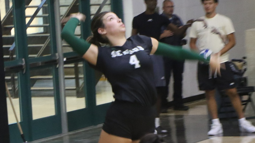 Offensive Struggles for Lady Saints Results in 3-0 Loss to Conqs
