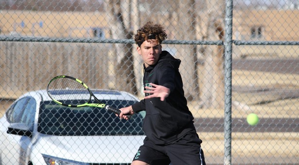Seward Saints Tennis Win First Conference Match