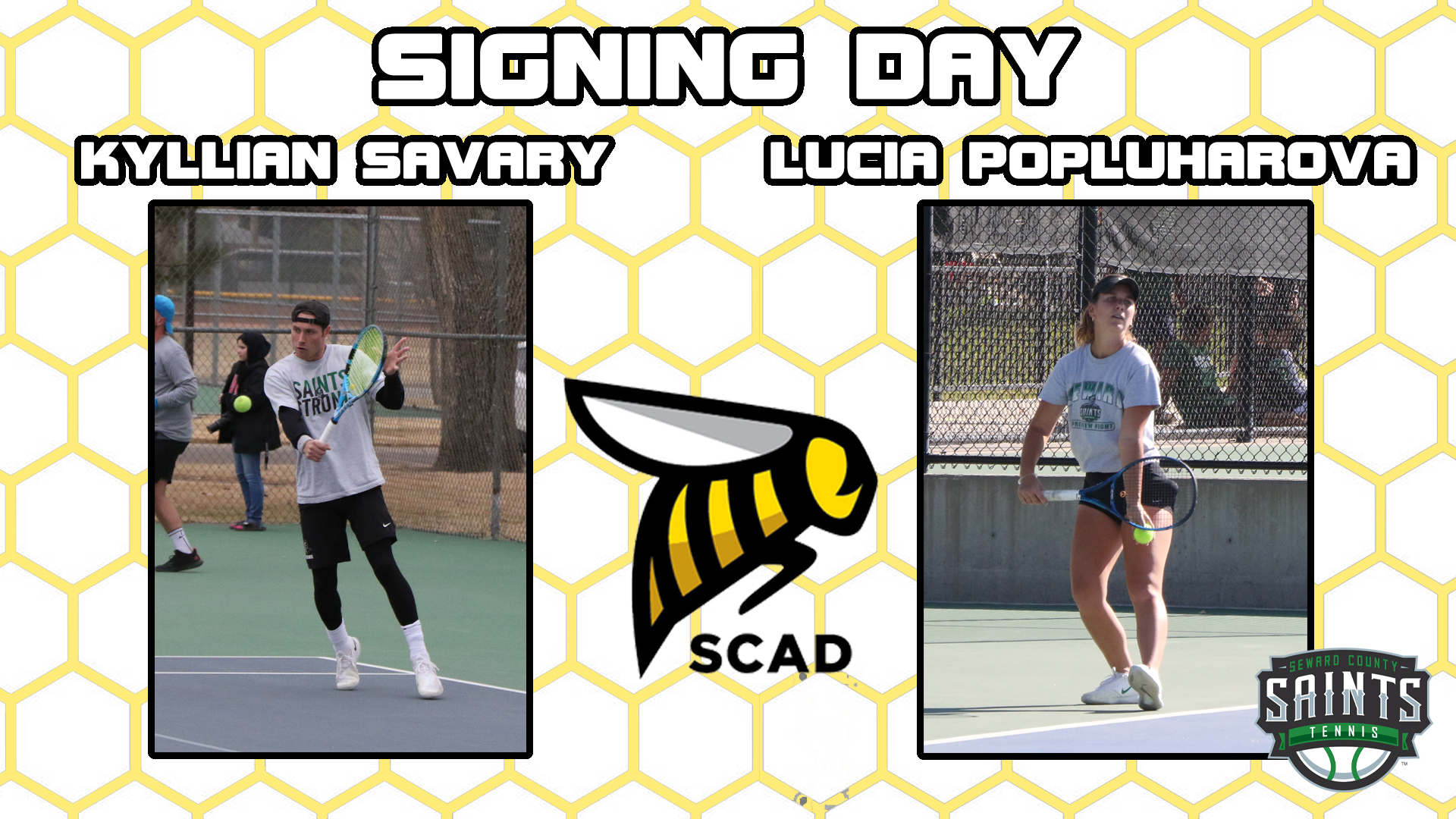 Savary and Popluharova sign with SCAD