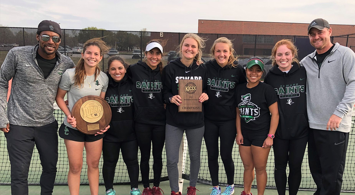 Lady Saints Win Back-To-Back Region Championships