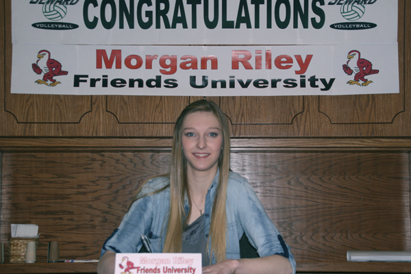 Seward Blocking Machine Morgan Riley Headed to Friends University