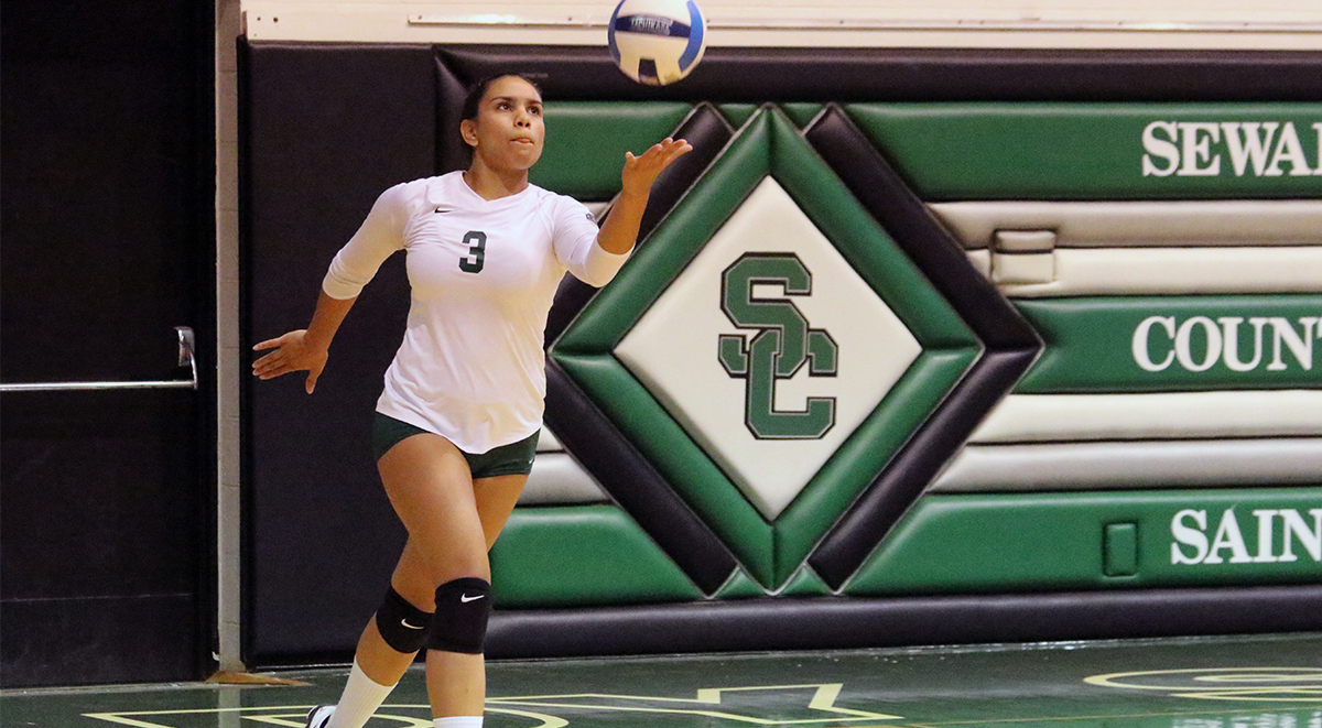 Lady Saints Sweep No. 20 Colby; Sit Atop Jayhawk West