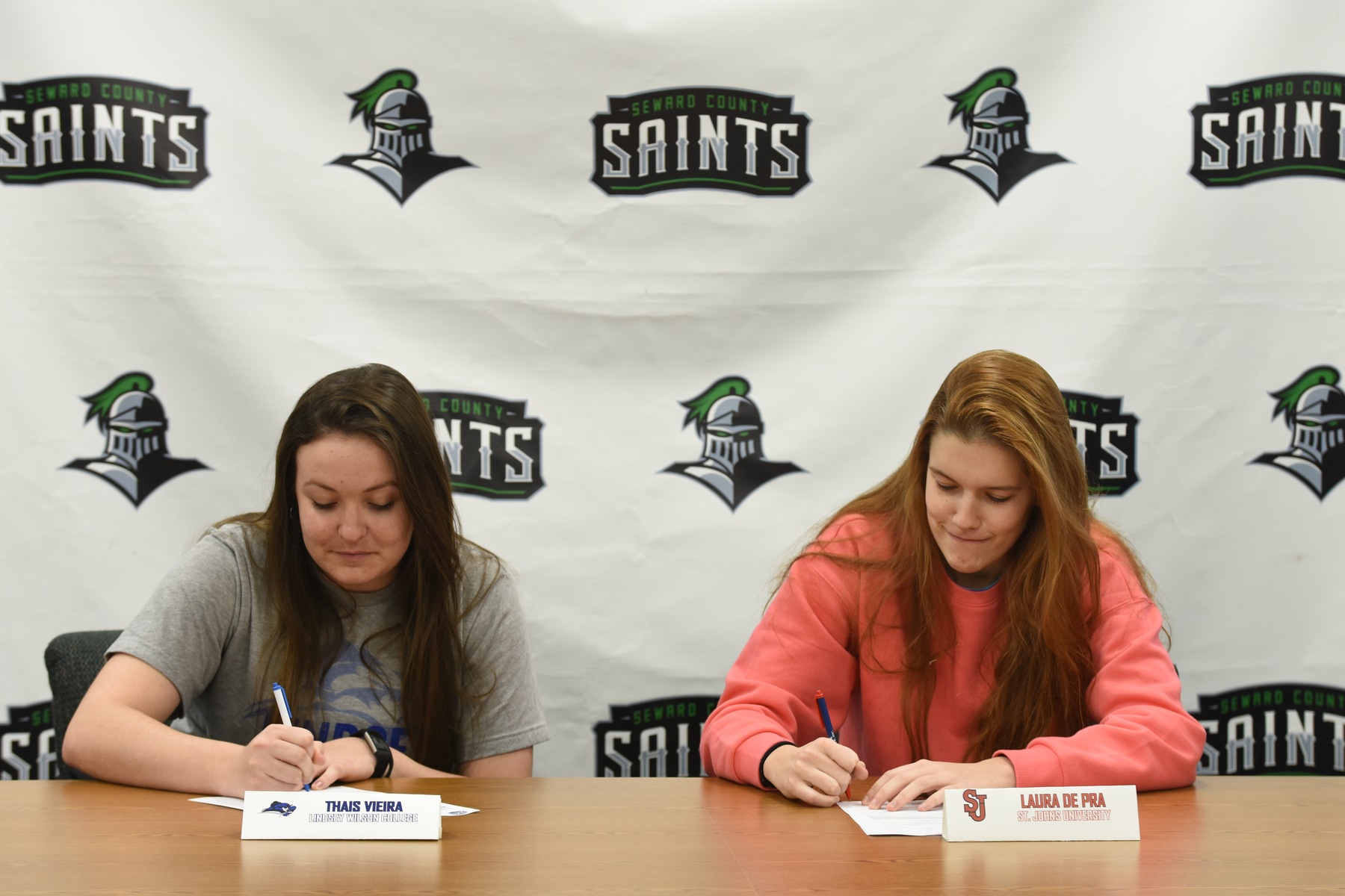 De Pra and Vieira sign to four year colleges