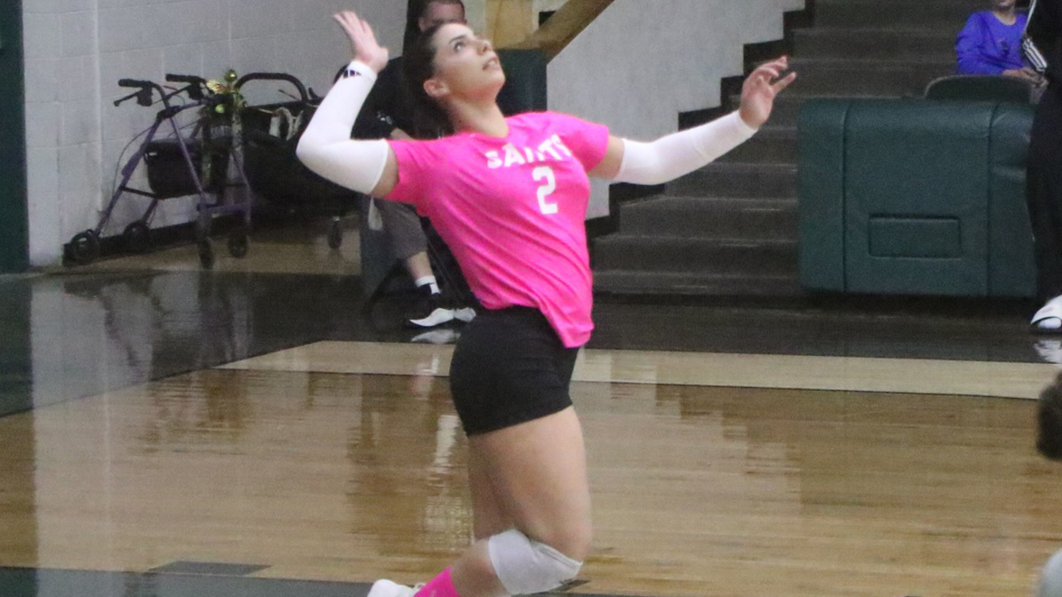 Lady Saints Fall to Top Five Cougars