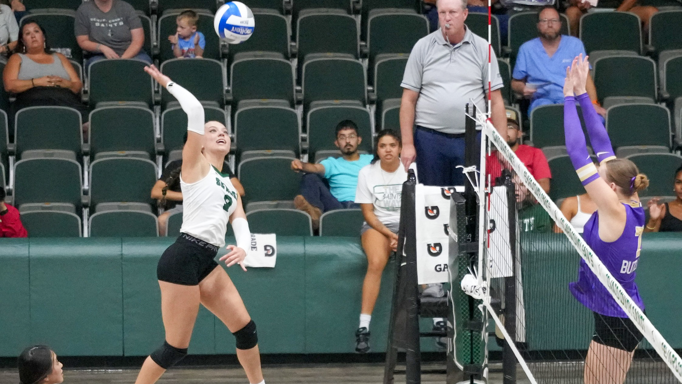 Lady Saints Strong Start Fades at Pratt
