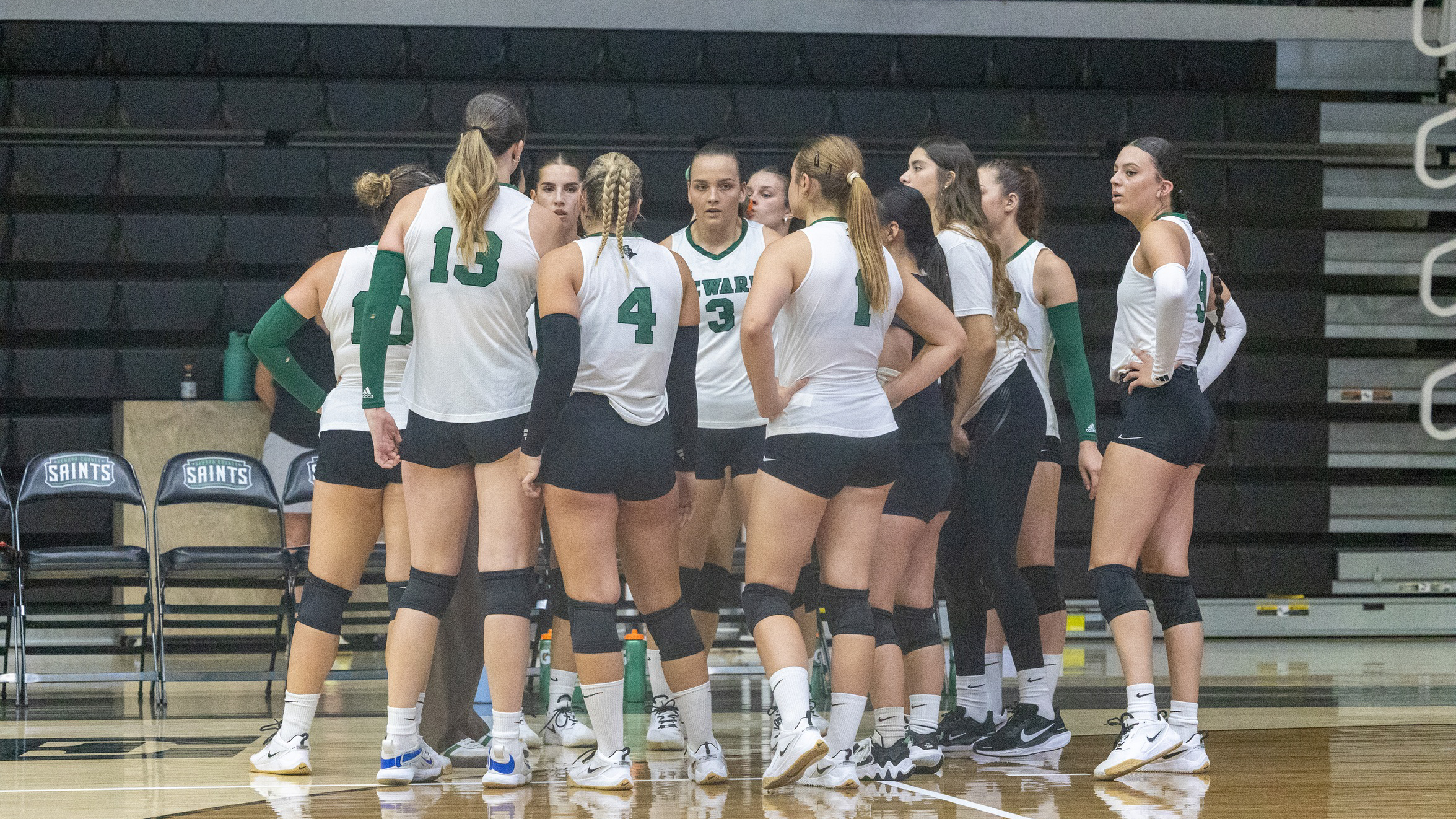Saints Fall in 4 Sets at No. 12 Colby